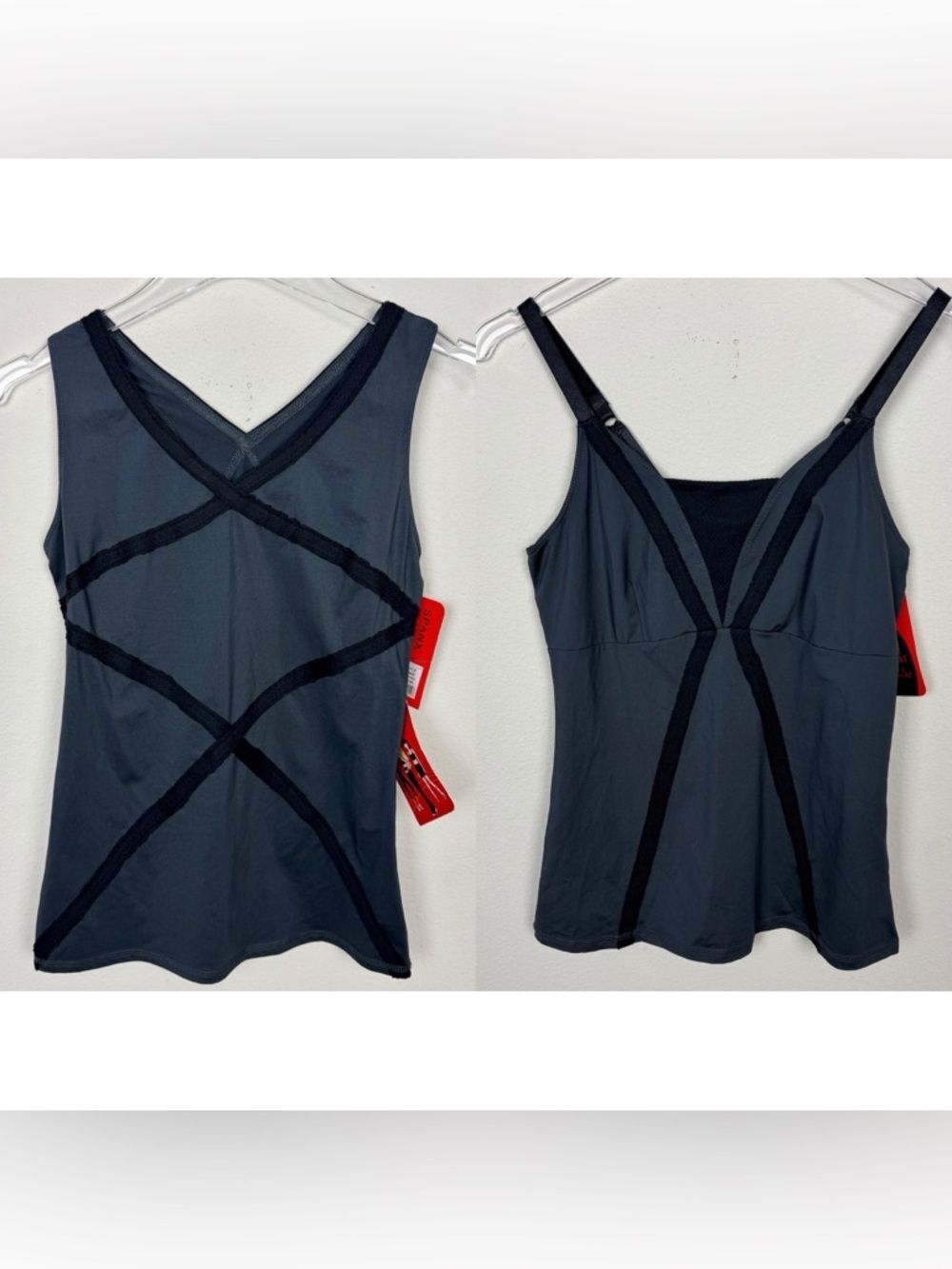 Bundle of 2 Spanx Cami Tanks Women's Shapewear Size Small Black NWT